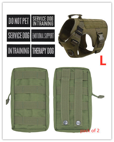 Military Tactical Dog Harness - The Best Companions