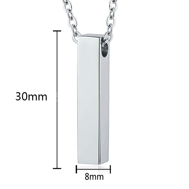 Cuboid Amazing Footprint Necklace - The Best Companions