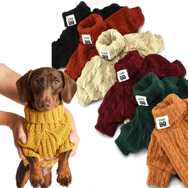 Dog Sweater Turtleneck Clothes - The Best Companions